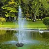 Freeshipping Led 2.4 Pompa a fontana solare a terra Pannello solare impermeabile con pompa sommergibile per fontana da giardino per uccelli