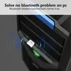 Bluetooth 5.0-adaptrar USB-dongeladapter Datorljudstartmottagare PC Laptop Höghastighets trådlös sändare Stöd för flera enheter