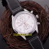New 43mm Limited Edition Chronograph Brown Dial IW387805 Miyota Quartz Mens Watch Stopwatch Rose Gold Case Leather Strap Watches Watch_zone