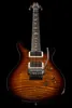 Custom 24 Floyd 10 Top BWB Brown Curly Maple Top Electric Guitar Floyd Rose Tremolo Bridge & Locking Nut, 5 Way Switch