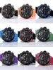 Whole T Race Touch T081 Screen Altimeter Compass Chrono Quartz Black Rubber Strap Deployment Clasp Orange Men Watch Wristwatch9161079