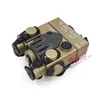 DBAL-A2 Тактический светодиодный белый свет 200 Lumen Hunting Flashlight Integrated Red Laser поставляется с удаленным выключателем