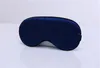 Silk Imitação Sono Descanso dos olhos sombra máscara de olho cobrir acolchoado Sombra Viagem Tampa Relaxe máscaras Aid Blindfolds 6 cores