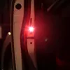 Spia per portiera dell'auto Lampeggiante a LED Lampada stroboscopica automatica Illuminazione stradale Auto rosse Luci per porte Anti collisione Controllo magnetico Auto-styling