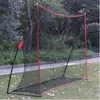 Prazza da golf da 10x7ft in stile topping nylon net per ausili per addestramento in gabbia rimovibile esterno interno con Shipp Carfast1880038