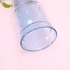 401ml~500ml plastic Tumblers with Straws Double Wall Clear Plastic Tumblers Travel mug regular tumbler sippy cup