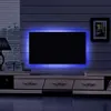 USB 5V RGB LEDストリップ5050ストリップライトテレビバックライトパワー3KEYミニコントローラー用HDTVフラットSNアクセサリー複数のカラー7133826