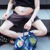 ThinkThendo 2018 Moda Tasarım Eğlenceli Erkekler Kadınlar Baba Çanta Baba Bod Bel Çanta Bira Yağ Tüylü Göbek Fanny Paketi Fermuar Cep 6 Renk