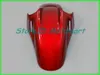 Motorcykel Fairing Kit för Honda CBR600F2 91 92 93 94 CBR 600 F2 1991 1994 ABS Red Flames Black Fairings Set + Presenter HF37