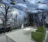 personalizado 2020 papel de parede do estilo 3D Europeia Sala Quarto criativa casa inteira fundo Murais Papel de parede 3 D