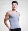 5pcs / lot 남자의 단단한 원활한 속옷 undershirts 캐주얼 의류 남성 민소매 탱크 조끼 편안한 undershirt 2020