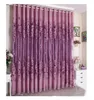 New European Design Purple Coffee Curtain Kitchen 3d Curtains Multicolored Nice Curtain for Living Room Fabrics