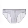 Ice Silk Men Briefs Ultra-thin Breathable Transparent Seamless Underpants Low Waist Sexy Men Panties Elastic Underwear