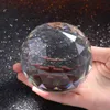 Quartz Glass Crystal Faceted Natural Ball Stones och Minerals Feng Shui Crystals Balls Miniatyr Figure Kristal Products