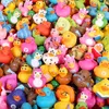 100PCS Random Rubber Multi styles Baby Bath Bathroom Water Toy Swimming Pool Floating Toy Y20032318914602156