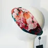 Nytt siden mycket mjuka pannband damer dam mode märke designer blomma blomma fågel elastiska hårband flicka damer headwraps8433732