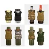 ミリタリーミニタクティカルプレミアムビールKoozie Molle Vest Cooler Wine Bottle Cover Hunting Vests C190415011930