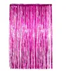 1x2 Metrów Folia Fringe Tinsel Curtain Party Tło Świecą Ślub Photography Tło Dekoracji urodzinowej