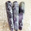 Yoni Wand Natürlicher Amethyst Jade Zauberstab Gesundheitswesen Vaginal Muskelstein Körpermassagegerät für Frauen MX1912286496607