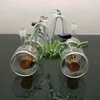 ユーロアメリカンガラス自転車ポットクラスオイルバーナーパイプ厚い色のガラス装置ガラス水道
