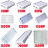 LED Grow Lights Full Spectrum 1000W 1200W 1500W Watt Double Chip Square för hydroponics växtväxande ljus