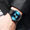 Dom Fashion Mens Watches Top Brand Brand Luxury Orrologio da polso Orologio Blue Orologio Blue Men Waterproof Sport Relogio Masculino M1289BK2M8138107