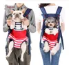 Pet Dog Cat Carrier ryggsäck Travel Carrier Front Bröst stora bärbara väskor för 12 kg husdjur utomhus transportin mochila para perro gb317g