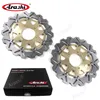 Arashi Pour KAWASAKI Z750R ABS 2011 2012 CNC Flottant Avant Arrière Disque De Frein Disque Rotors Moto Z 750 R Z750 750R 11 12