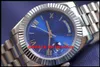 Daydate Casual Montre Homme Président Montres Automatiques Hommes Bracelet Argent Cadran Bleu Montres Hommes Designer Suisse Montres Jour Date 40mm 334T