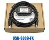 Cavo di programmazione PLC USB-SC09-FX per adattatore da PLC Mitsubishi MELSEC FX a RS422