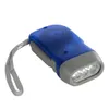 3 LED Dynamo Wind Up Flashlight Torch Light Hand Press Crank Camping Lamp NEW