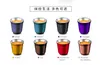 80ml Double Wall Stainless Steel Espresso Cup Insulation Nespresso Pixie Coffee Cup Capsule Shape Cute Thermo Cup Coffee Mugs T200221D