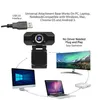 Full HD USB Webcam 1080P Streaming Webcamera Autofocus Webcam USB Computercamera met Microfoon voor Laptop Desktop Sonix Hisilicon Chip