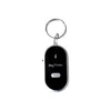 LED Key Finder Locator 4 Färger Röstljud Whistle Control Locator Keychain Control Torch Card Blister Pack EEA240