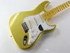 Hot! Factory New Arrival Electric Guitar Yellow Body Maple Fingerboard med Chrome Hardware Offer Customized.
