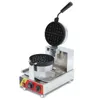 Food processing mini rotate waffle maker commerical stainless steel wafer baker machine