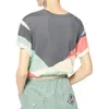 Mulheres Color Imprimir arte design 20aisa mar tops t-shirt mangas curtas senhora temperamento de alta qualidade clássico 3Color