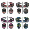 Motocross Helmet Off Road ATV Cross Helmets Mtb DH Racing Motorcycle Dirt Bike z gogle Maski Rękawiczki Prezent296o