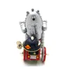 Classic Robot Tin Wind Up Clockwork Toys Electric Baby Robot Wintup Tin Toy for Children Adults Collection éducative COLLECT CADE SH1903805417