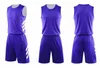 2019 Men's Mesh Performance Personality Shop custom basketball apparel Design Customed Basketball Jerseys Sets With Shorts Two sides double