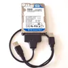 50 cm kable 20 SATA 715 Pin Dual adapters USB kabel przenoszący 25 lub 3 -calowy dysk twardy HDD 3303818