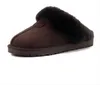 Hot Brand Unisex Vinter Varm Bomull Slipper Män och Kvinnor Fur Sandal Short Boots Plus Size Womens Designer Inomhus Utomhus Snö Stövlar