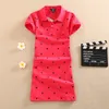 Nieuwe Polo 2019 Floral Print Party Elegante Jurk T-shirt Zomer Mini Vrouwen Dunne Interim Katoen Robe erts Femme Tshirt Korte Vestidos Y19071101