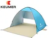 KEUMER Tenda da spiaggia Pop Up Tenda da campeggio aperta Pesca Escursionismo Outdoor Automatic Instant Portable (120+60)*150*100cm Anti UV Shelter