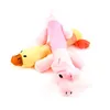 Populaire chien de compagnie chat drôle polaire durabilité en peluche chien jouets couinement mâcher son jouet adapté pour tous les animaux éléphant canard cochon en peluche jouets7043353