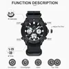 Top Brand Goldenhour Men Watch Men Digital Quartz Sport Watch Relogio Hombre Military Imperproof Wrist Watch Relogie Masculino198p