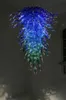 100% soffiato a bocca CE UL vetro borosilicato di Murano Dale Chihuly Art Hall Glass Craft illuminazione a sospensione vittoriana