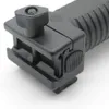 Nieuwe 6.5 ''-9'' Zwart Universele Polymeer Bipod QD Knop 20mm Picatinny/Weaver Side Rail gratis Verzending