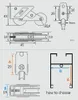 Шкив для раздвижных пластиковых стальных дверей 2008 года, окна из алюминиевого сплава, латунное колесо, роликовое оборудование с приглушенным звуком