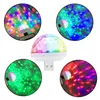 Effetti LED Disco elfin Controllo vocale Mini semovente Luce da palcoscenico Crystal Magic Ball USB Lampada da notte colorata Music Bulb